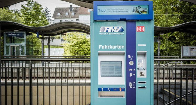 Fahrkartenautomat | © Rhein-Main-Verkehrsverbund GmbH